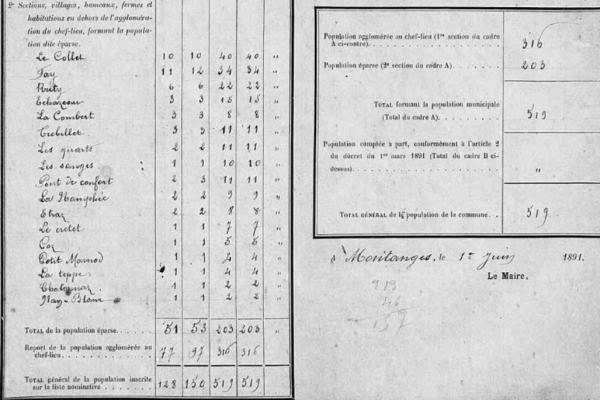 1891 Population